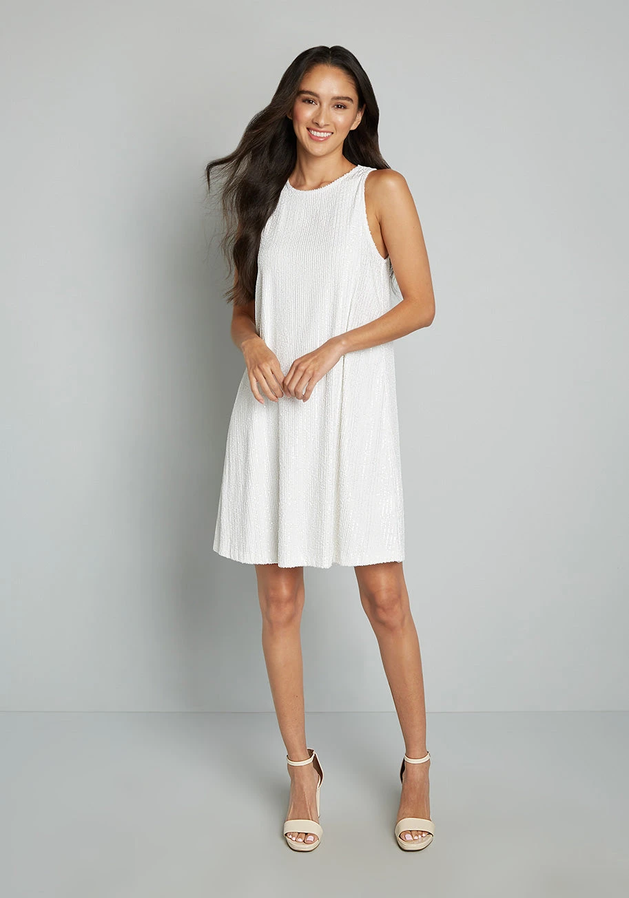 No Brand Shine And Dine Sequin Shift Dress 3 No Brand Shine And Dine Sequin Shift Dress - Image 3