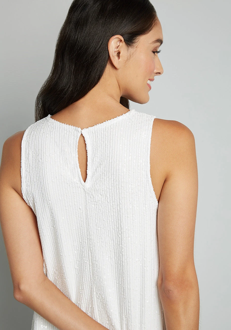 No Brand Shine And Dine Sequin Shift Dress 4 No Brand Shine And Dine Sequin Shift Dress - Image 4