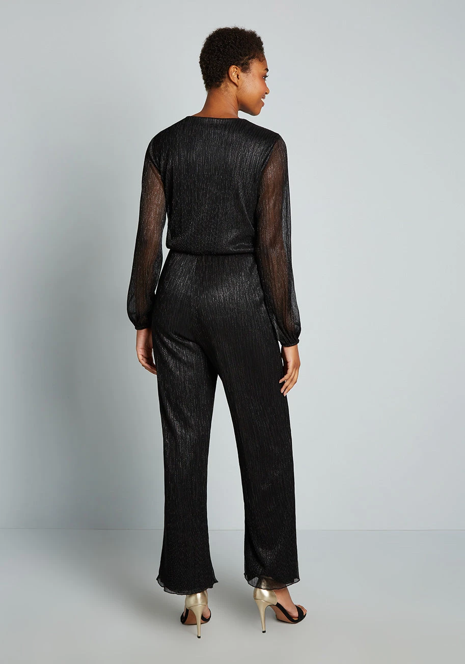 No Brand Shimmering And Svelte Jumpsuit 2 No Brand Shimmering And Svelte Jumpsuit - Image 2