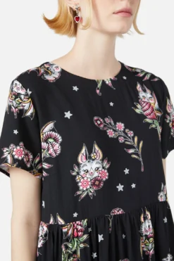 Fruity Bats Dress 17 Fruity Bats Dress -Molly Bracken Clothing Shop BGFY107 001 06