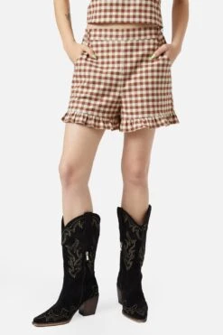 Saloon Gingham Shorts
