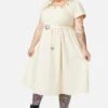 Curve Saloon Midi Dress