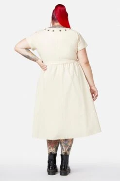 Curve Saloon Midi Dress -Molly Bracken Clothing Shop BGFZ800 020 4