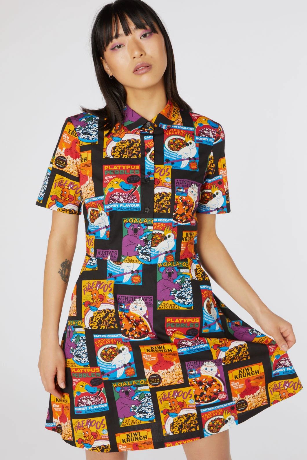 Cereal Cotton Shirt Dress 1 Cereal Cotton Shirt Dress