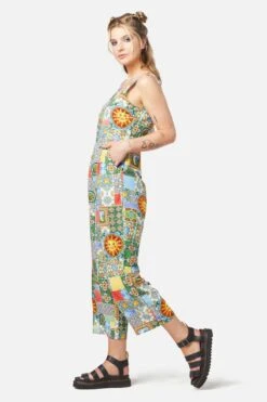 Majolica Viscose Jumpsuit -Molly Bracken Clothing Shop DGFU238327 027 3