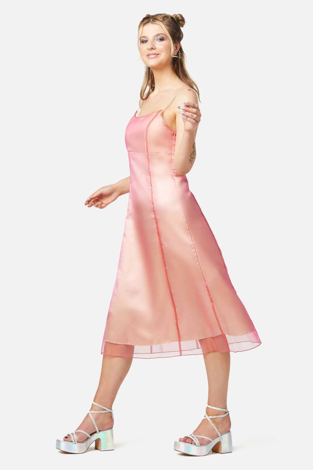 Holographic Sheer Dress 3 Holographic Sheer Dress - Image 3