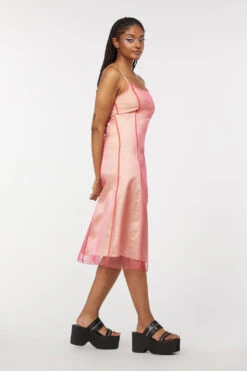 Holographic Sheer Dress 16 Holographic Sheer Dress -Molly Bracken Clothing Shop DGFU352005 014 5