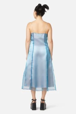 Holographic Sheer Dress 22 Holographic Sheer Dress -Molly Bracken Clothing Shop DGFU352005 525 4