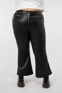 Curve Crucifix Tall Flare -Molly Bracken Clothing Shop DGFV807140 001 4