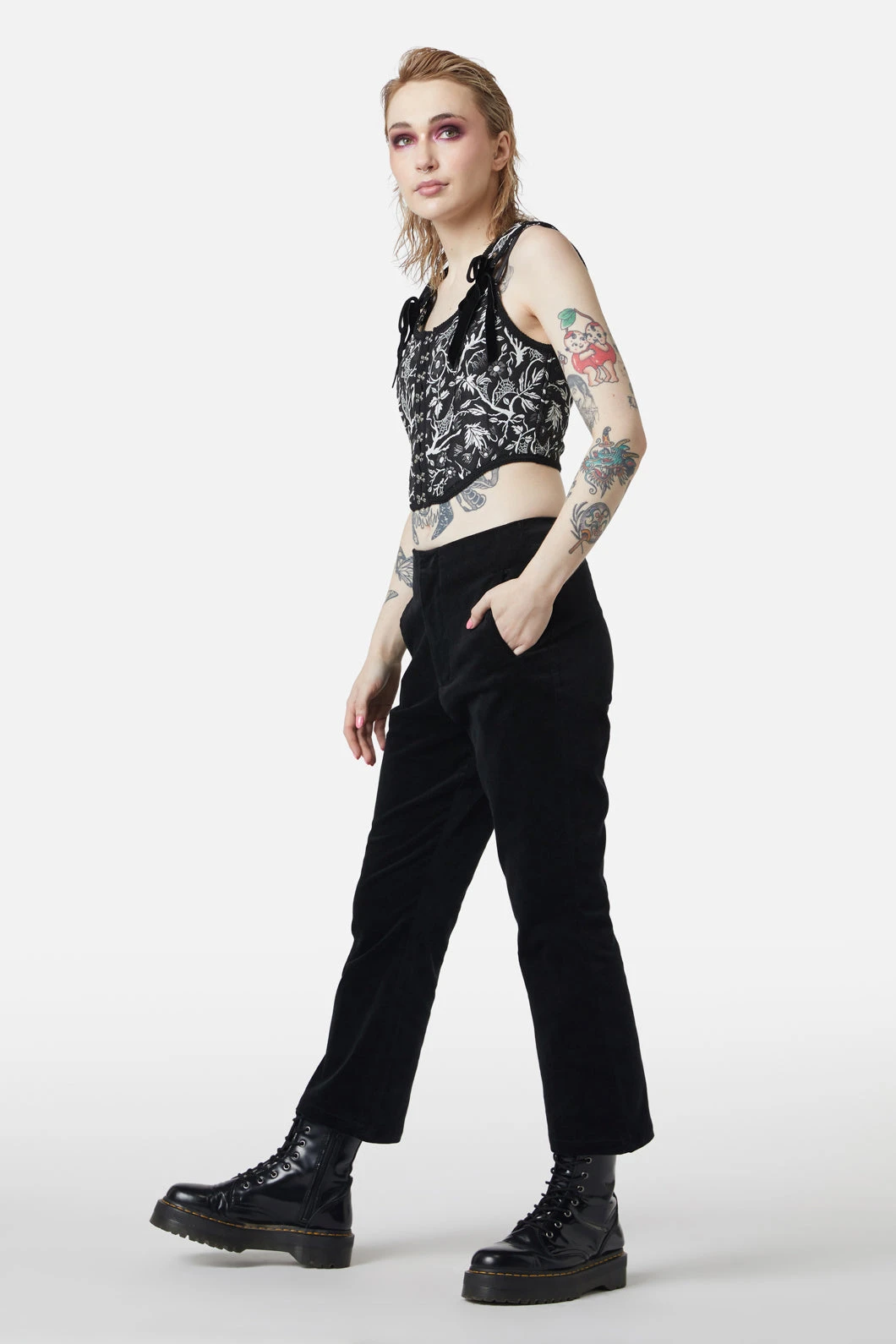 At The Alter Velvet Kick Flares 3 At The Alter Velvet Kick Flares - Image 3