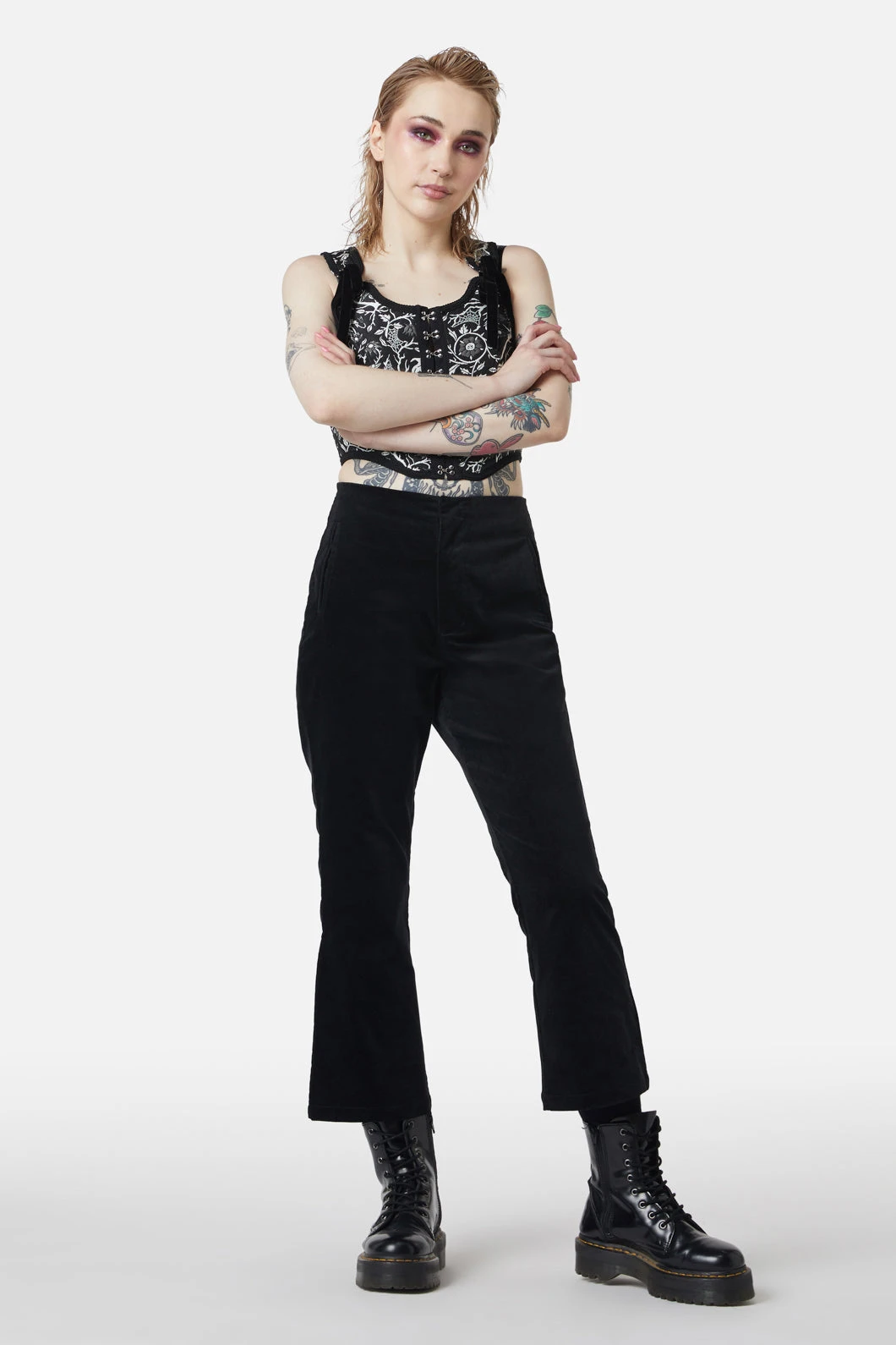 At The Alter Velvet Kick Flares 4 At The Alter Velvet Kick Flares - Image 4