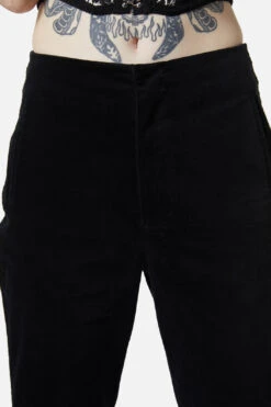 At The Alter Velvet Kick Flares 14 At The Alter Velvet Kick Flares -Molly Bracken Clothing Shop DGFW082 001 5