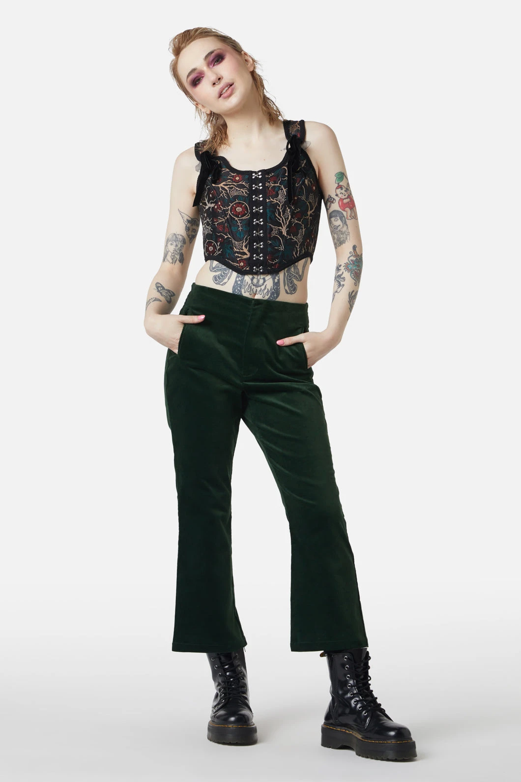 At The Alter Velvet Kick Flares 1 At The Alter Velvet Kick Flares