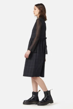 High Society Tartan Pinny Dress 8 High Society Tartan Pinny Dress -Molly Bracken Clothing Shop DGFW095 001 004