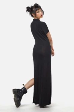 Glitter Mesh Midi Dress 12 Glitter Mesh Midi Dress -Molly Bracken Clothing Shop DGFX052 001 4