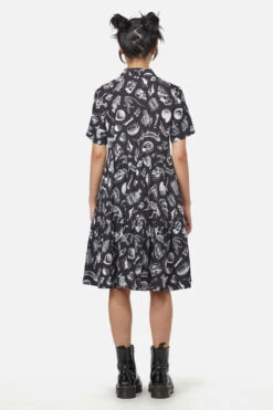 Body Fossils Printed Dress -Molly Bracken Clothing Shop DGFX087 001 4