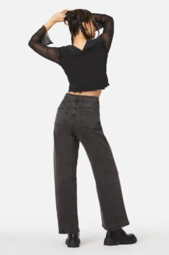 The Astral Wide Leg Jeans 7 The Astral Wide Leg Jeans -Molly Bracken Clothing Shop DGFX130 001 4
