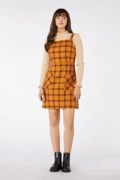 Claudia Check Pinny -Molly Bracken Clothing Shop PGFR359130 025 4