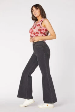 Ines Flare Jean 19 Ines Flare Jean -Molly Bracken Clothing Shop PGFT156118 310 5