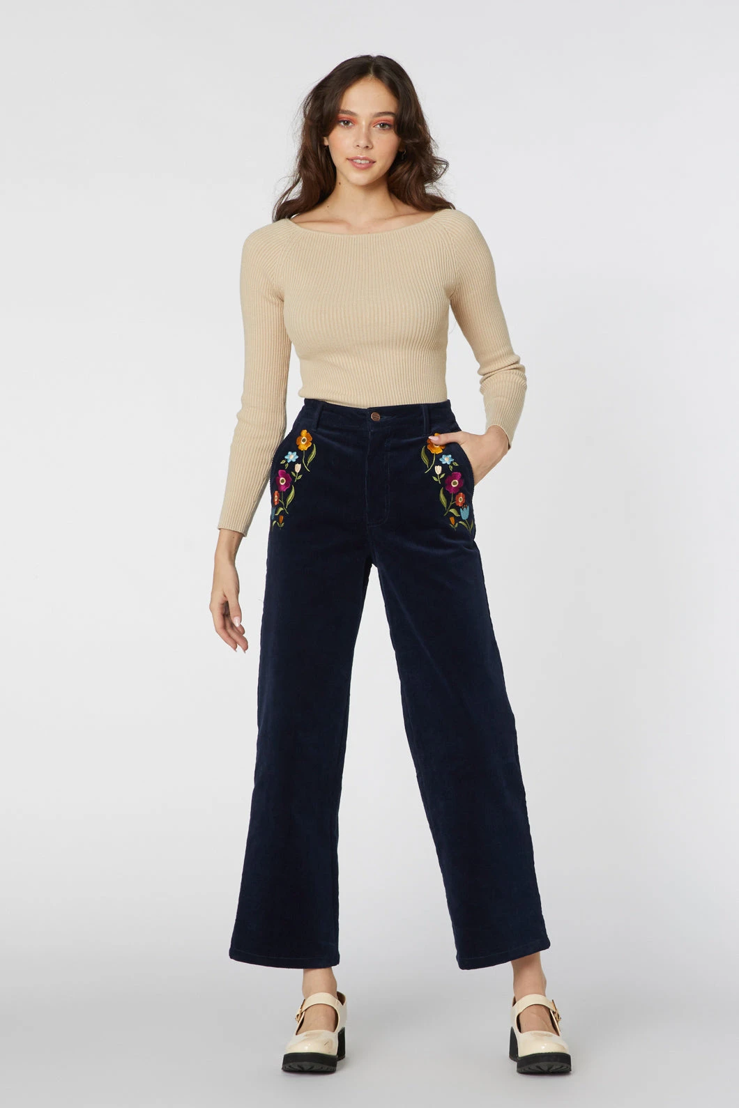 Ingrid Floral Jean 1 Ingrid Floral Jean