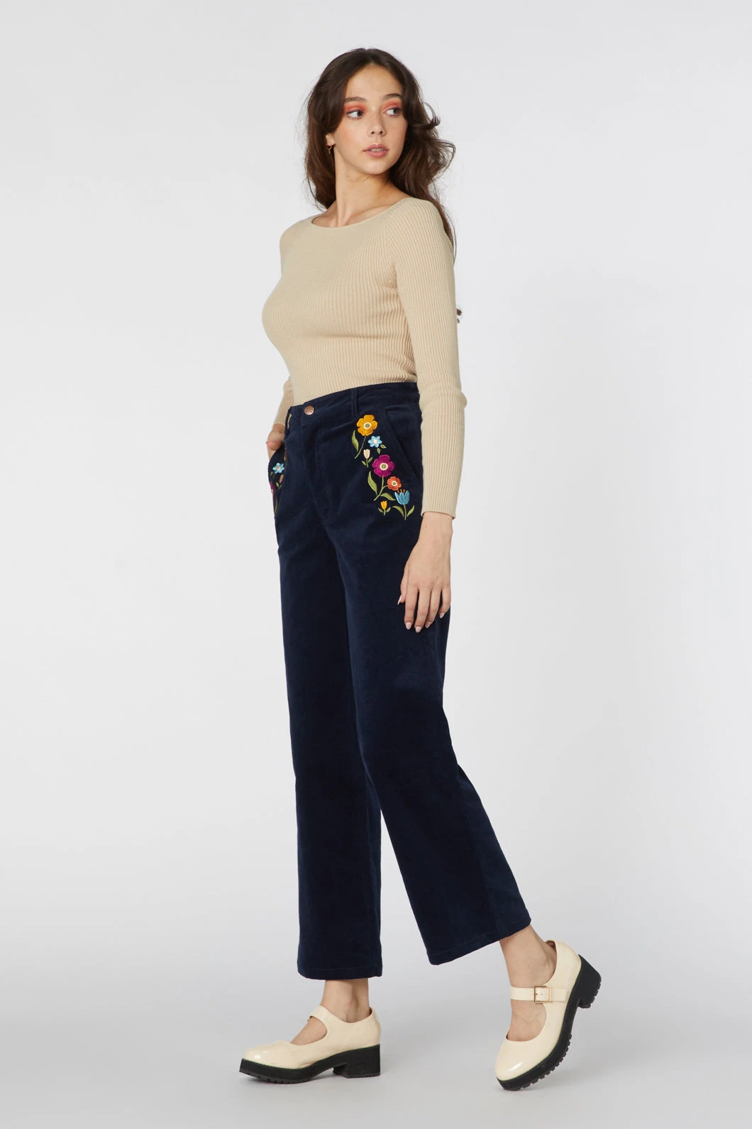 Ingrid Floral Jean 4 Ingrid Floral Jean - Image 4