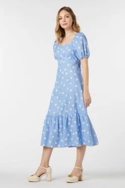 Lucy Polka Dot Midi Dress -Molly Bracken Clothing Shop PGFU575105 003 5