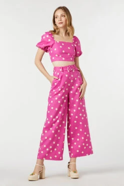Lucy Polka Dot Pant -Molly Bracken Clothing Shop PGFU580107 007 4