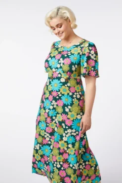 Pattie Floral Maxi Dress -Molly Bracken Clothing Shop PGFV032105 016 12