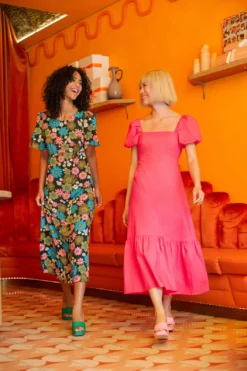 Pattie Floral Maxi Dress -Molly Bracken Clothing Shop PGFV032105 016 6