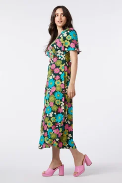 Pattie Floral Maxi Dress -Molly Bracken Clothing Shop PGFV032105 016 8