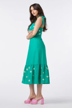 Pattie Embroidered Midi Dress 12 Pattie Embroidered Midi Dress -Molly Bracken Clothing Shop PGFV155105 016 4
