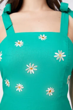 Pattie Embroidered Midi Dress 14 Pattie Embroidered Midi Dress -Molly Bracken Clothing Shop PGFV155105 016 6