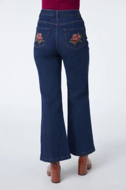 Josie Embroidered Jean 9 Josie Embroidered Jean -Molly Bracken Clothing Shop PGFV292 653 5