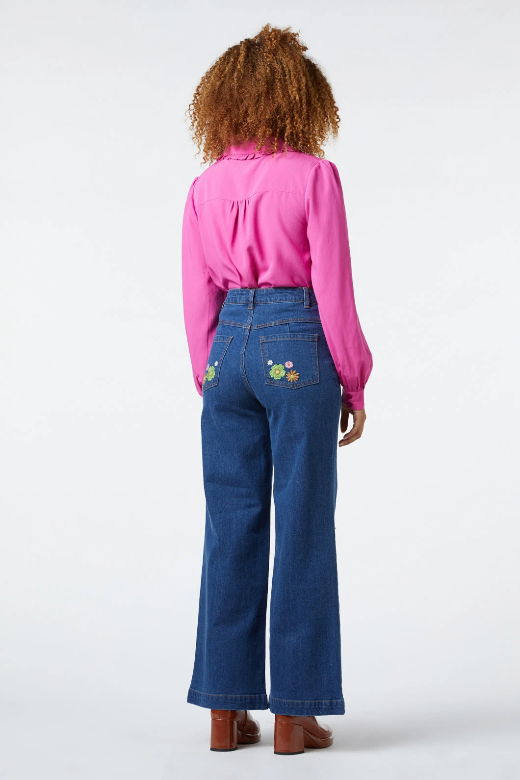 Bridgette Embroidered Jean 4 Bridgette Embroidered Jean - Image 4