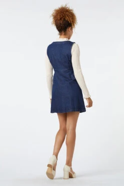 Fiona Embroidered Pinny -Molly Bracken Clothing Shop PGFV348 653 4