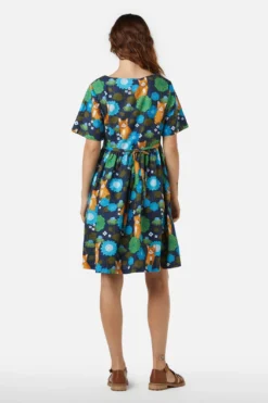 Cute Cat Smock Dress 7 Cute Cat Smock Dress -Molly Bracken Clothing Shop PGFX025 006 4