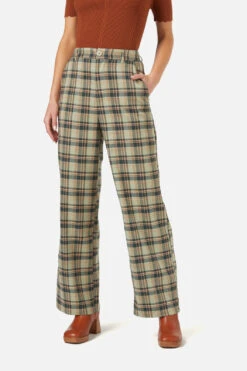 Jeannie Check Pant -Molly Bracken Clothing Shop PGFX294 016 2