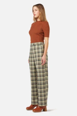 Jeannie Check Pant -Molly Bracken Clothing Shop PGFX294 016 3