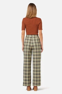 Jeannie Check Pant -Molly Bracken Clothing Shop PGFX294 016 4