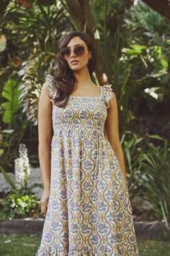 Renata Midi Dress 5 Renata Midi Dress -Molly Bracken Clothing Shop PGFY160 014 21