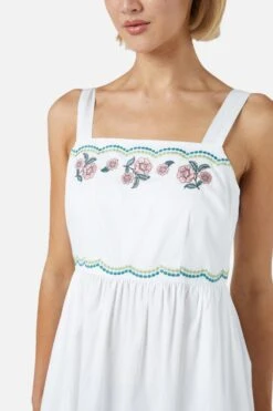 Renata Emb Dress 7 Renata Emb Dress -Molly Bracken Clothing Shop PGFY239 020 5