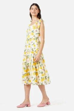 Lemon Midi Dress -Molly Bracken Clothing Shop PGFY367 020 13