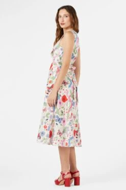 Luna Snake Midi Dress -Molly Bracken Clothing Shop PGFZ007 020 4