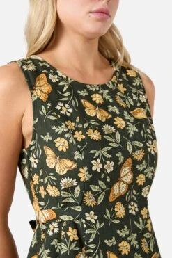Yvette Butterfly Midi Dress -Molly Bracken Clothing Shop PGFZ028 008 16