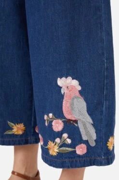 Galah Emb Culotte 9 Galah Emb Culotte -Molly Bracken Clothing Shop PGFZ073 420 5