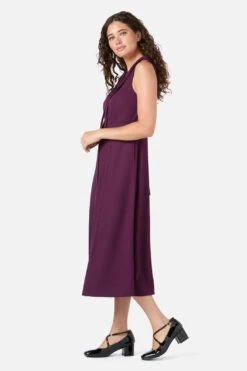 Dorothy Collared Midi Dress -Molly Bracken Clothing Shop PGFZ079 012 22