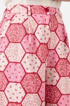 Patchwork Culotte -Molly Bracken Clothing Shop PGFZ124 130 24