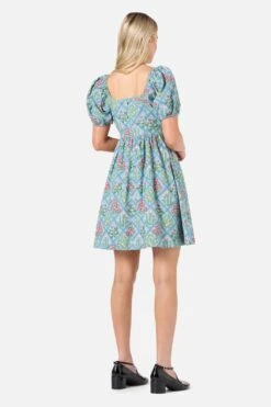 Lattice Floral Mini Dress 8 Lattice Floral Mini Dress -Molly Bracken Clothing Shop PGFZ150 003 23