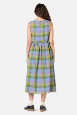 Maxine Check Midi Dress 8 Maxine Check Midi Dress -Molly Bracken Clothing Shop PGFZ175 031 23