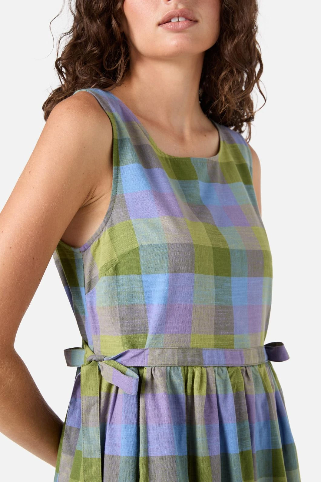 Maxine Check Midi Dress 5 Maxine Check Midi Dress - Image 5